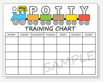 Potty Sticker Chart Diy