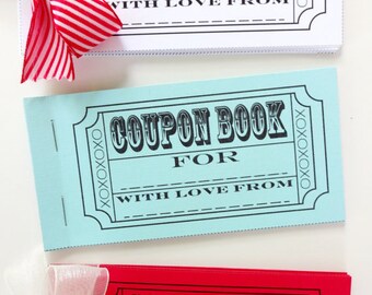 diy coupon book for girlfriend