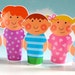 DIY Printable Finger Puppet Family PDF Printable Download - Daddy ...