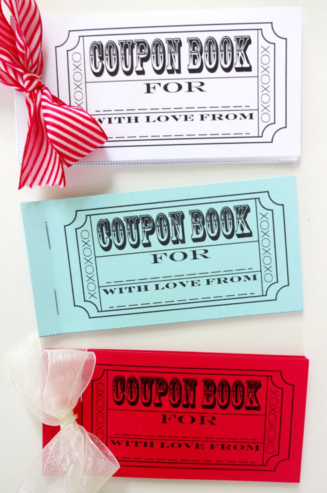 DIY Coupon Book Printable - Etsy