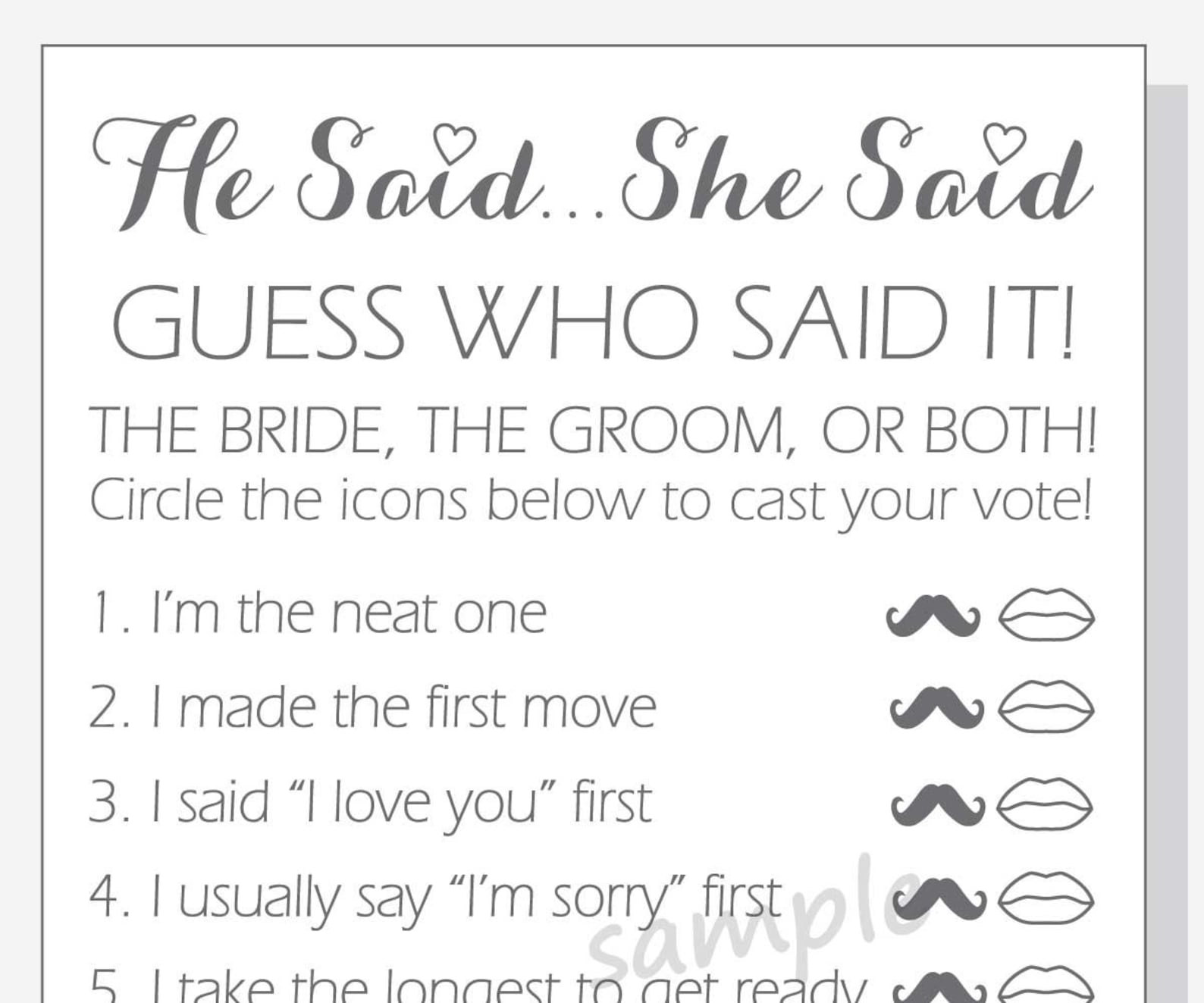 he-said-she-said-printable-cards-bridal-shower-game-diy-etsy