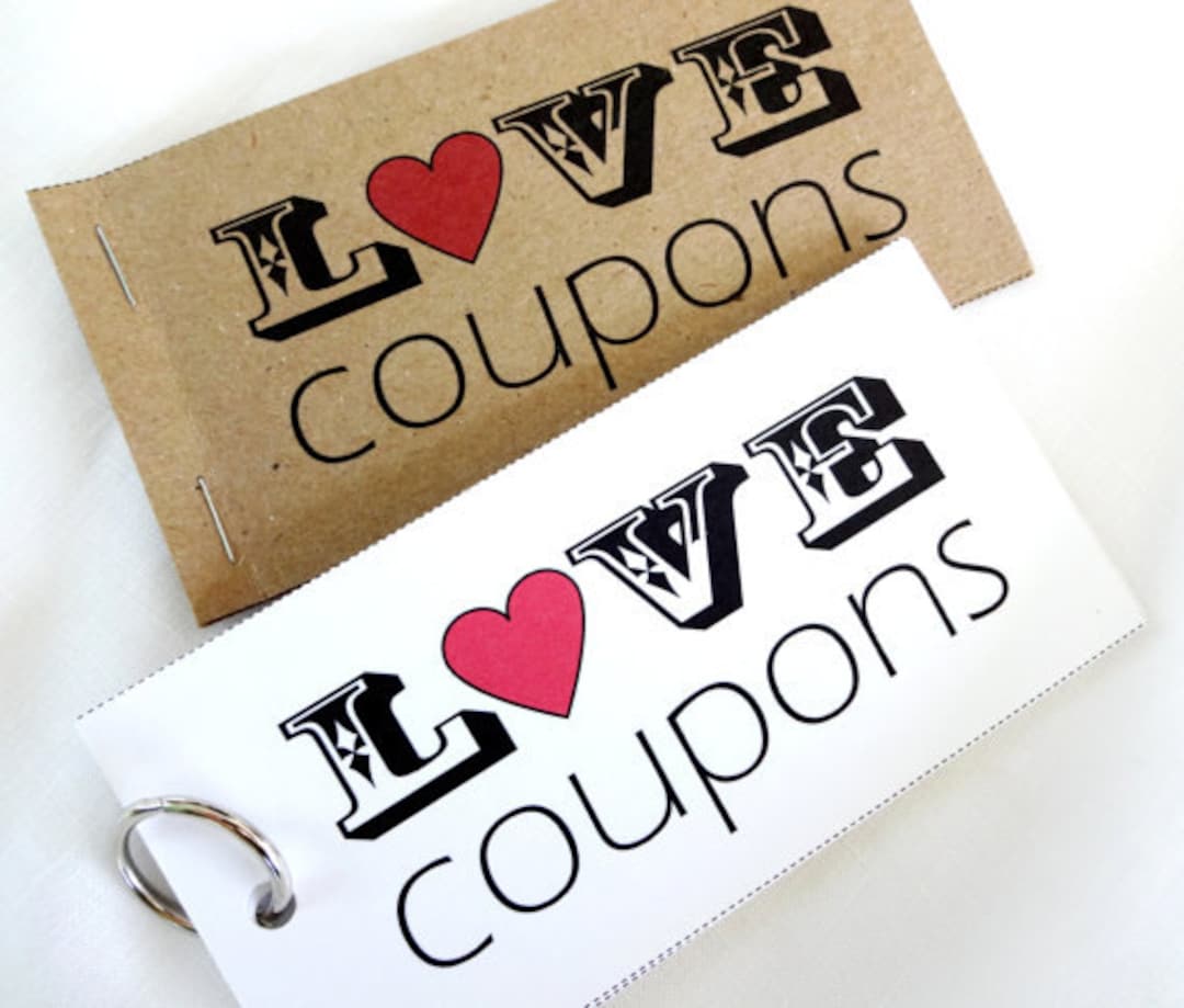 DIY Love Coupon Book Printable - Etsy