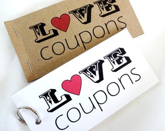 DIY Love Coupon Book Printable