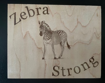 Zebra Strong EDS Sign