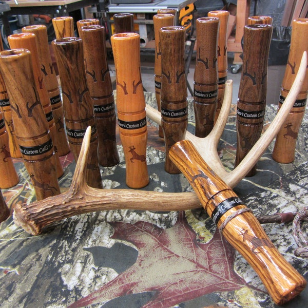 Wood Deer Grunt Call Etsy