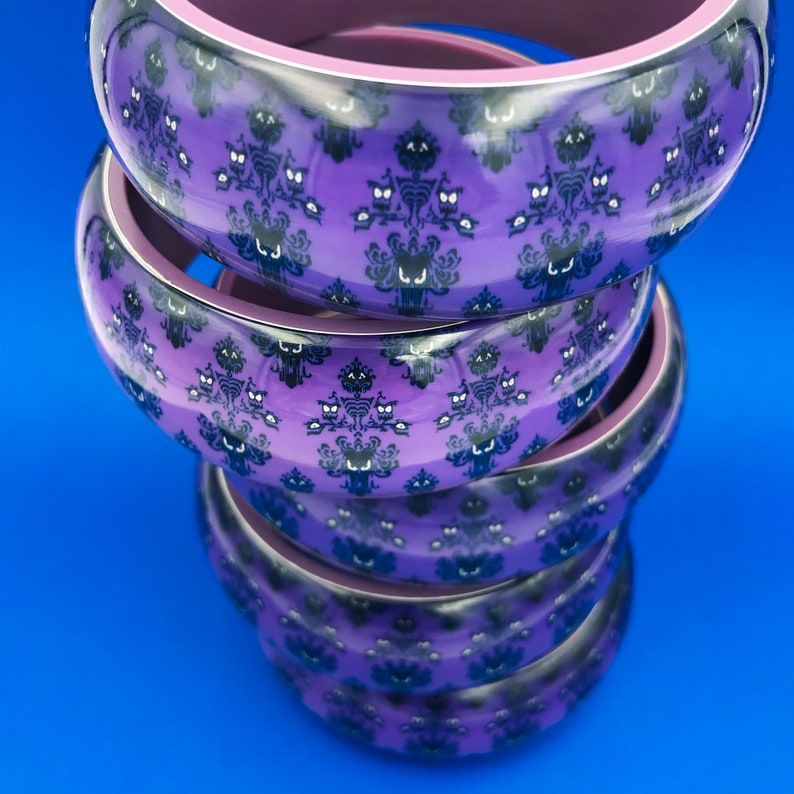 Haunted Mansion Inspired Plastic Bangle Bracelet image 5