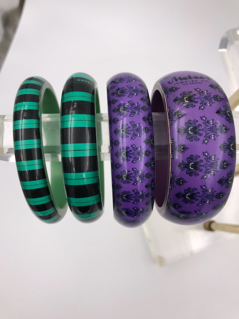 Haunted Mansion Inspired Plastic Bangle Bracelet image 8