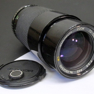 Vintage Soligor Zoom Mc 70-150mm f/3.8 Pk Mount Camera Lens 3802946