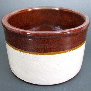 Vintage Robinson Ransbottom Pottery Stoneware Crock Roseville Ohio 4"