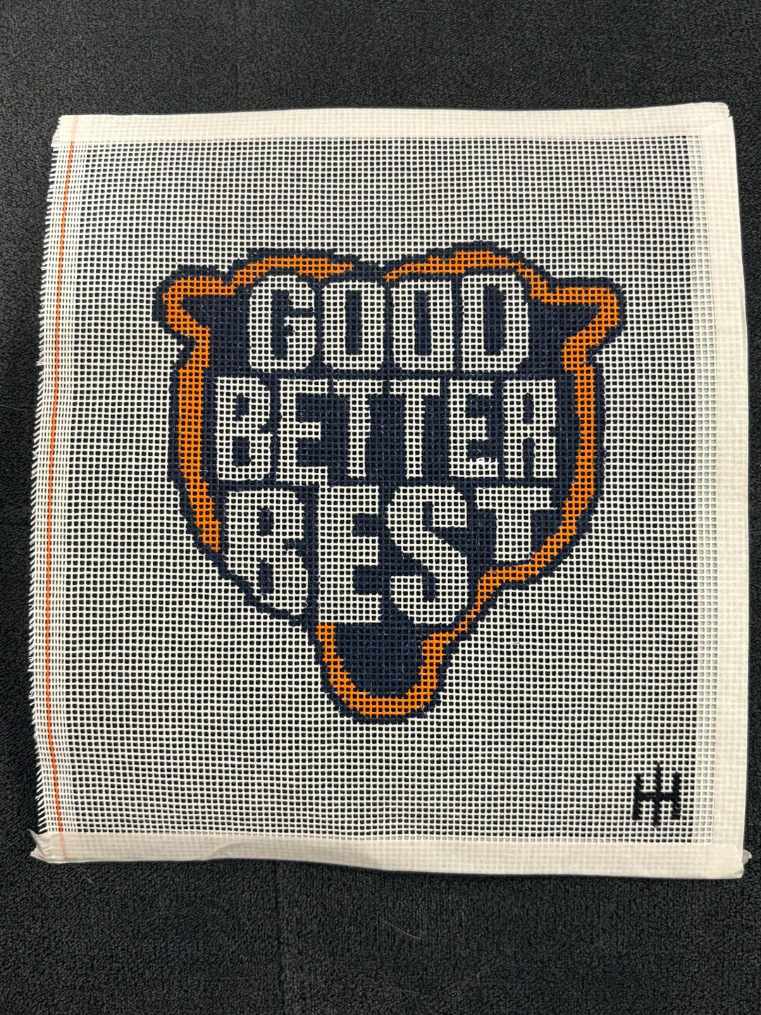 Good, Better, Best Chicago Sports Inspired Needlepoint Canvas - 13 Mesh ...