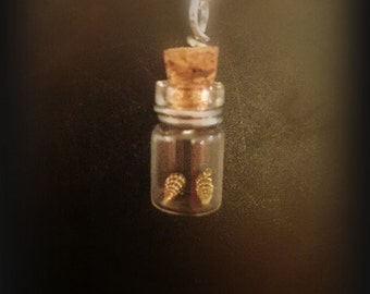 Twin Unicorn Horns on Sterling Silver or Gold
