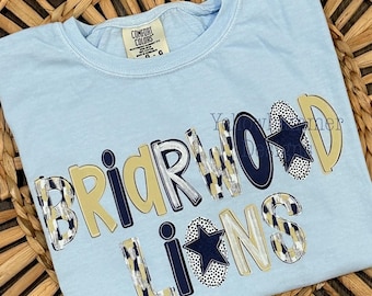 Briarwood lions shirts, back to school shirts, briarwood school spirit shirt, briarwood shirt, comfort colors shirt school spirit wear shirt