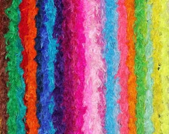 50 Gram 6 Foot Feather Boas in 39 Colors! - Costumes - Parties - Dance - Photo Props - Bachelorette - Disco - Roaring 20s - 1920s - Bridal