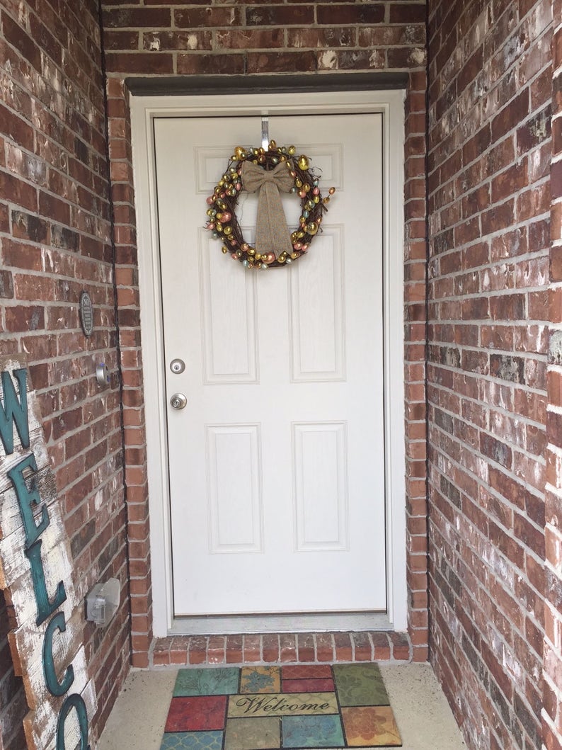 Easter Egg Twig Wreath