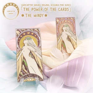 Cardcaptor Sakura "De kracht van de kaarten" Emaille Pin - The Windy - Clow Cards