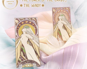 Cardcaptor Sakura "The Power of the Cards" Enamel Pin - The Windy - Clow Cards