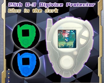Funda protectora de silicona para tu Digivice D3 número 25 o Digivices antiguos Protector Pendulum V-Pet
