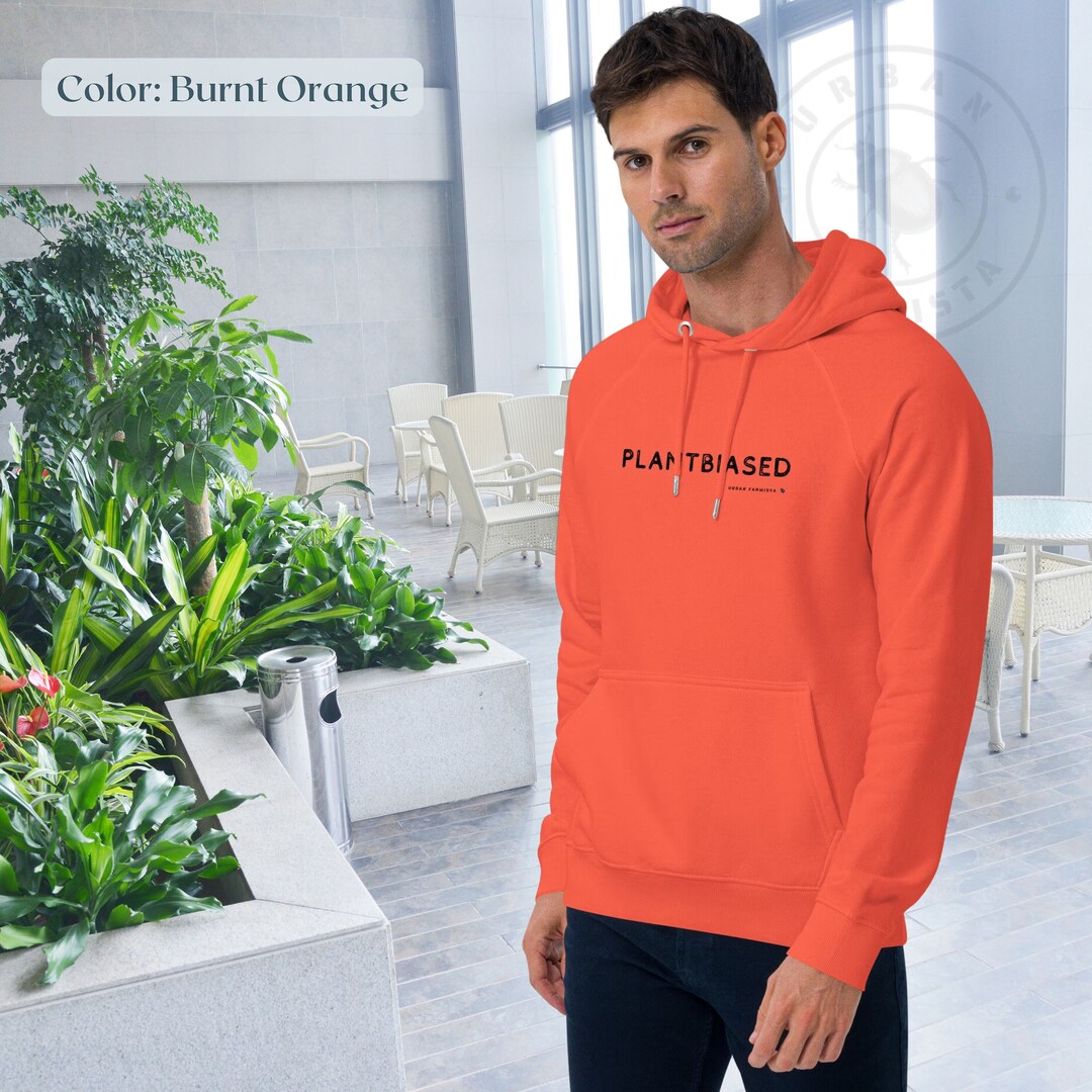 Love Over Hate Men's eco raglan hoodie