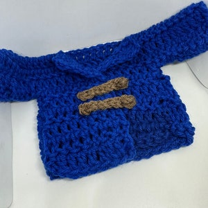 Baby Junge Blauer Regen Slicker/Pullover