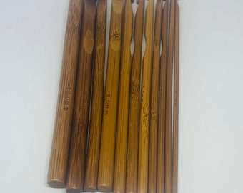 Bamboo Crochet Hooks