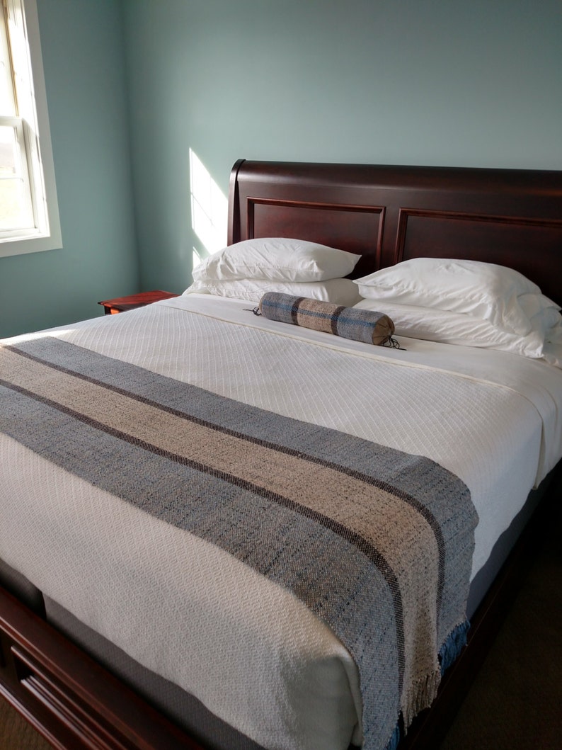 Custom Bed Scarf Bed Runner King Size Etsy