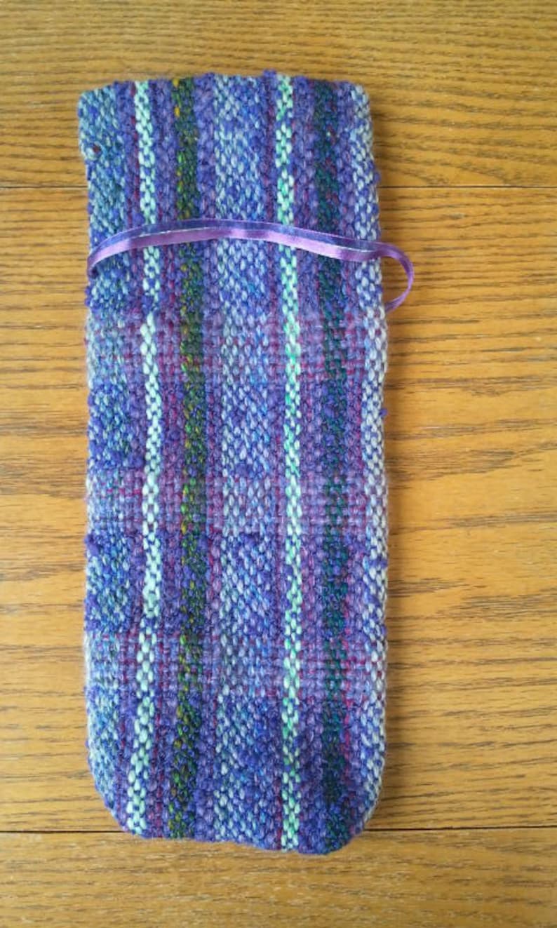 Wine Bottle Bag Hand woven #14C55 /& #14C56 Multi colored narrow stripes