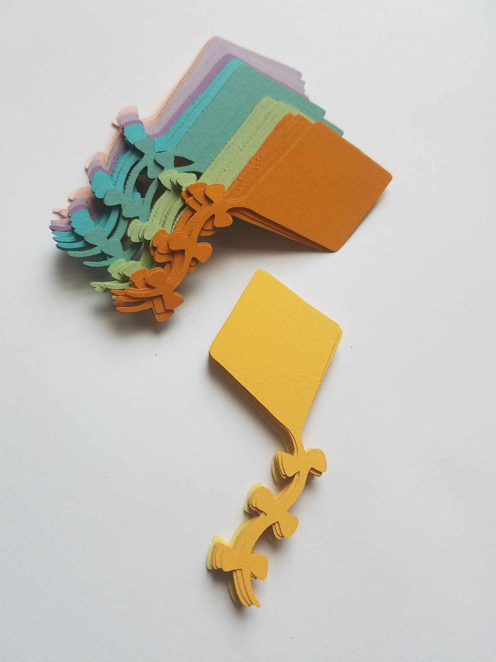 Kite Die Cut Outs Scrap Booking Embellishments Party Etsy