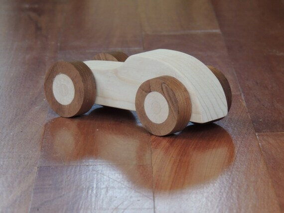 Items similar to Unpainted Wooden Car on Etsy