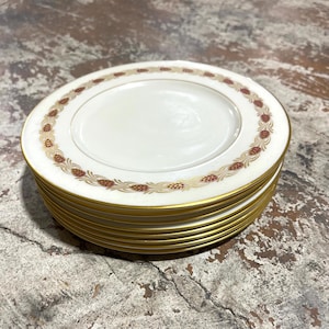 Lenox Pinehurst Teller 8-Zoll-Salatteller, Geschirrset, elegantes Geschirr, Speiseteller