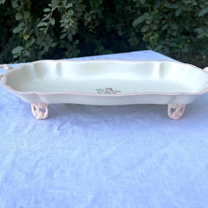 Vintage italienische dekorative Metalltablett, rustikale Wohnkultur, Servierplatte, elegantes Tablett, antik Italien