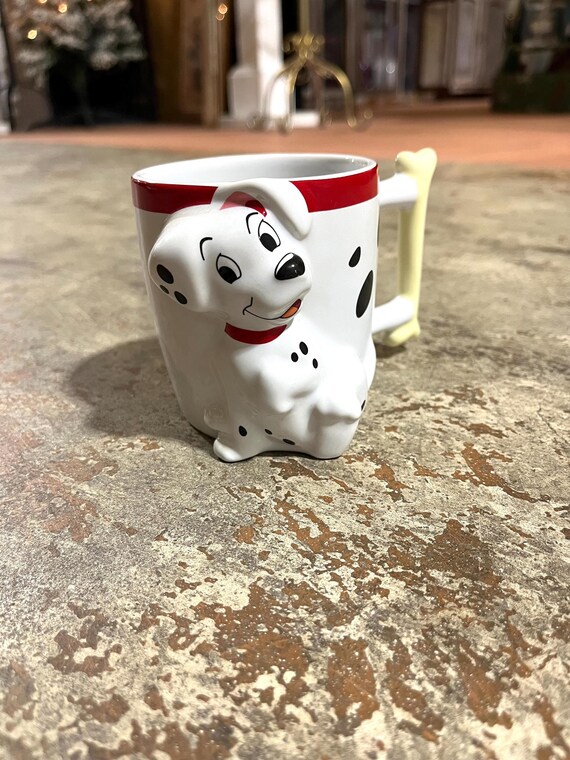 Vintage Disney Dalmatian Mug 101 Dalmatians Collectible Cup Disney Character Mug Unique Gift Idea Etsy