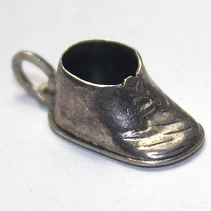 Small Boot Silver Charm