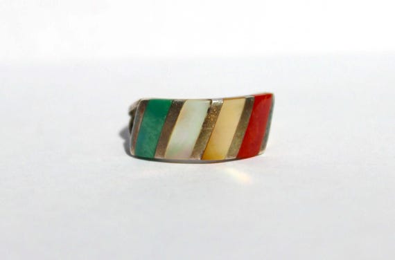 Zuni Sterling Ring Size 5 1/2 - image 6