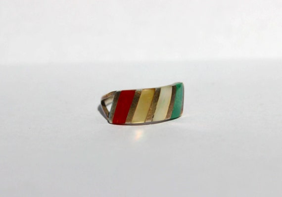 Zuni Sterling Ring Size 5 1/2 - image 1