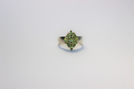 Peridot Silver Ring - image 3