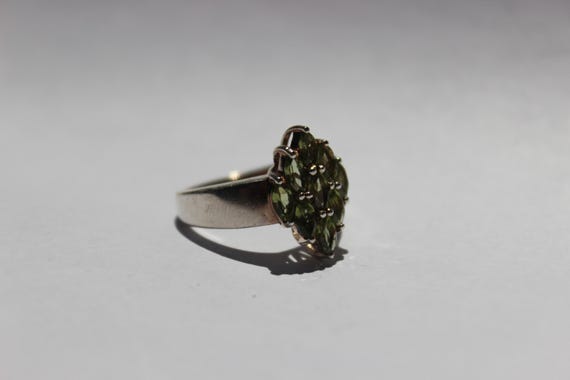 Peridot Silver Ring - image 6