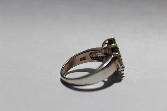 Peridot Silver Ring - image 4