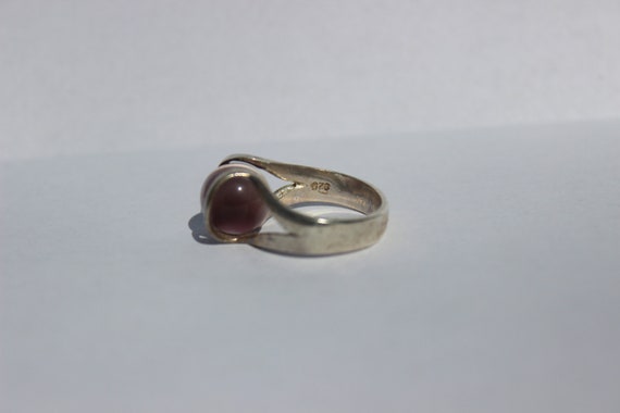 Purple Orb Sterling Ring - image 4