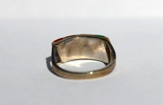 Zuni Sterling Ring Size 5 1/2 - image 4