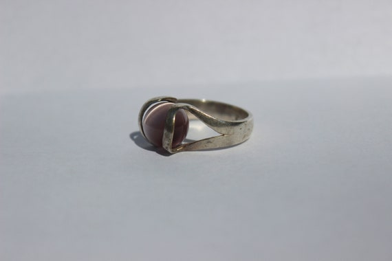 Purple Orb Sterling Ring - image 3