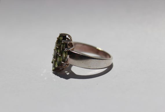 Peridot Silver Ring - image 7