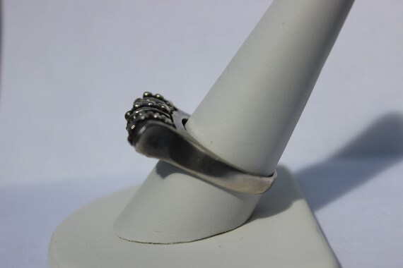 Studded Silver Ring - image 9