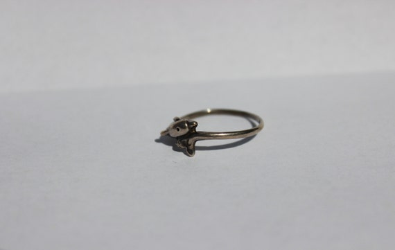 Dainty Dolphin Silver Ring - image 4
