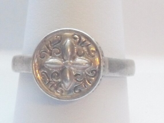 Cross Ring Sterling - image 3