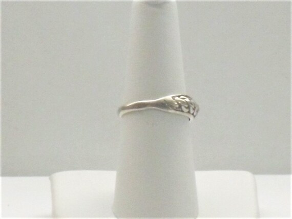 Sterling Silver Braid Pattern Ring - image 2