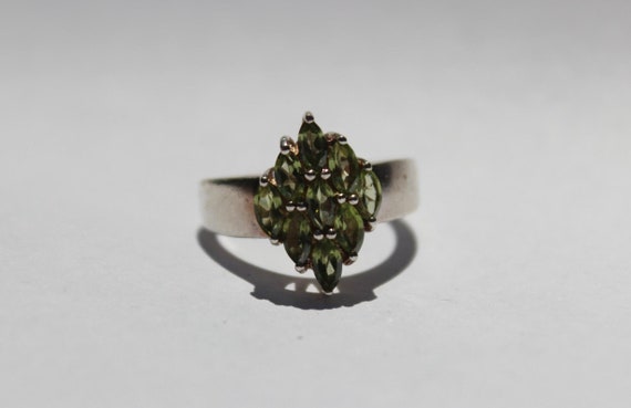 Peridot Silver Ring - image 5