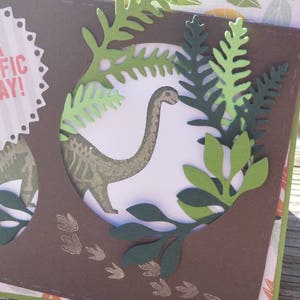 Dinosaur Birthday Card image 3