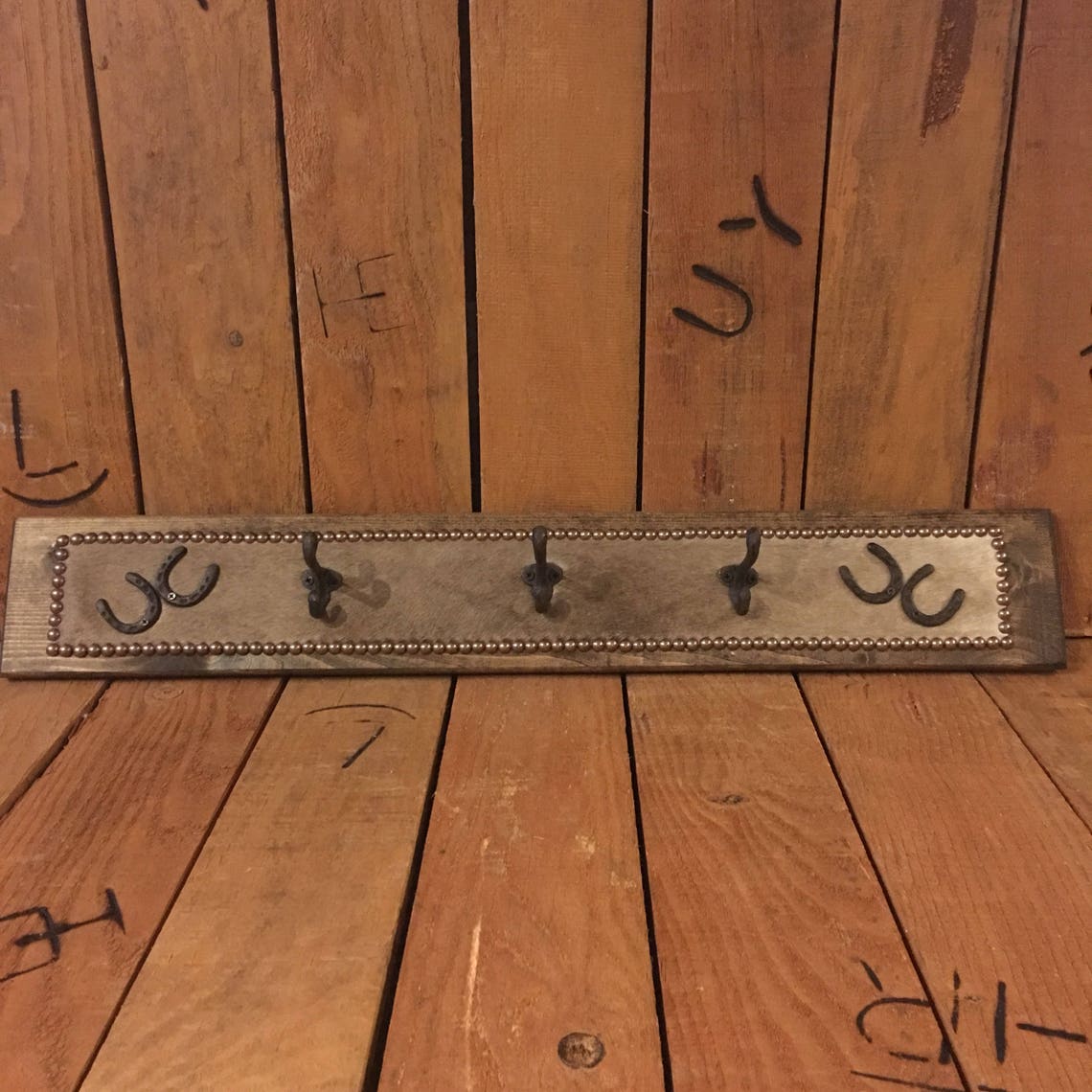 42 Western Coat Rack / Western Hat Rack / Cowboy Hat Etsy