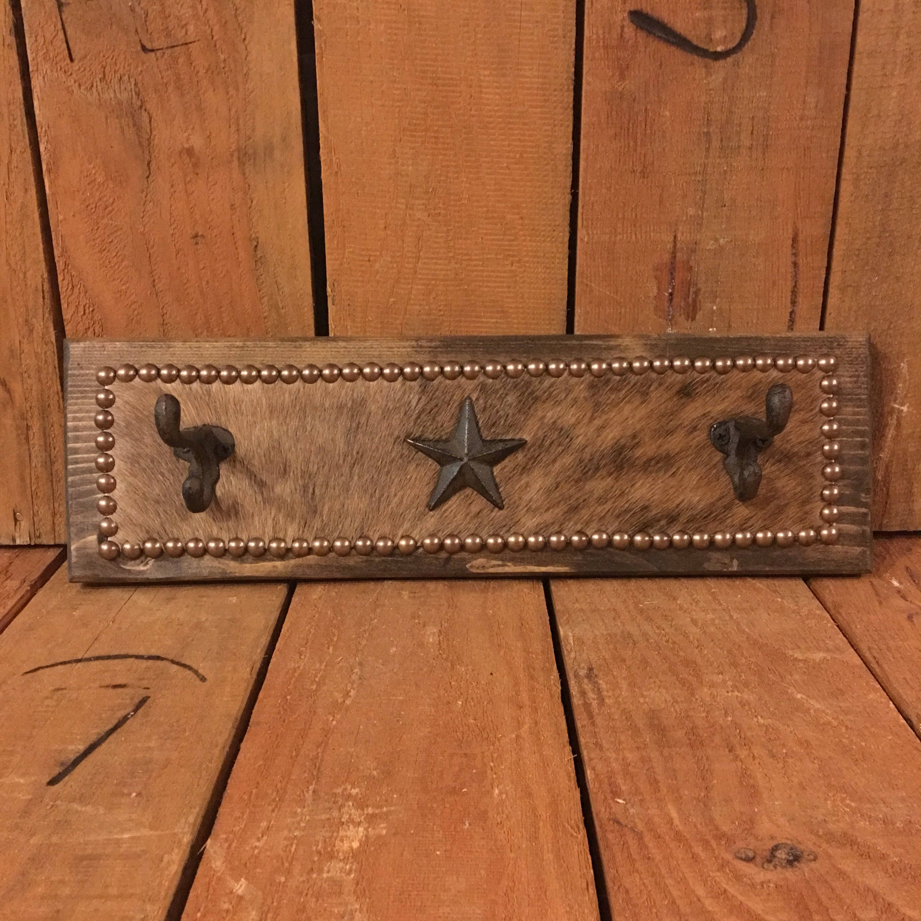 18 Western Coat Rack / Western Hat Rack/ Tack Rack / Etsy