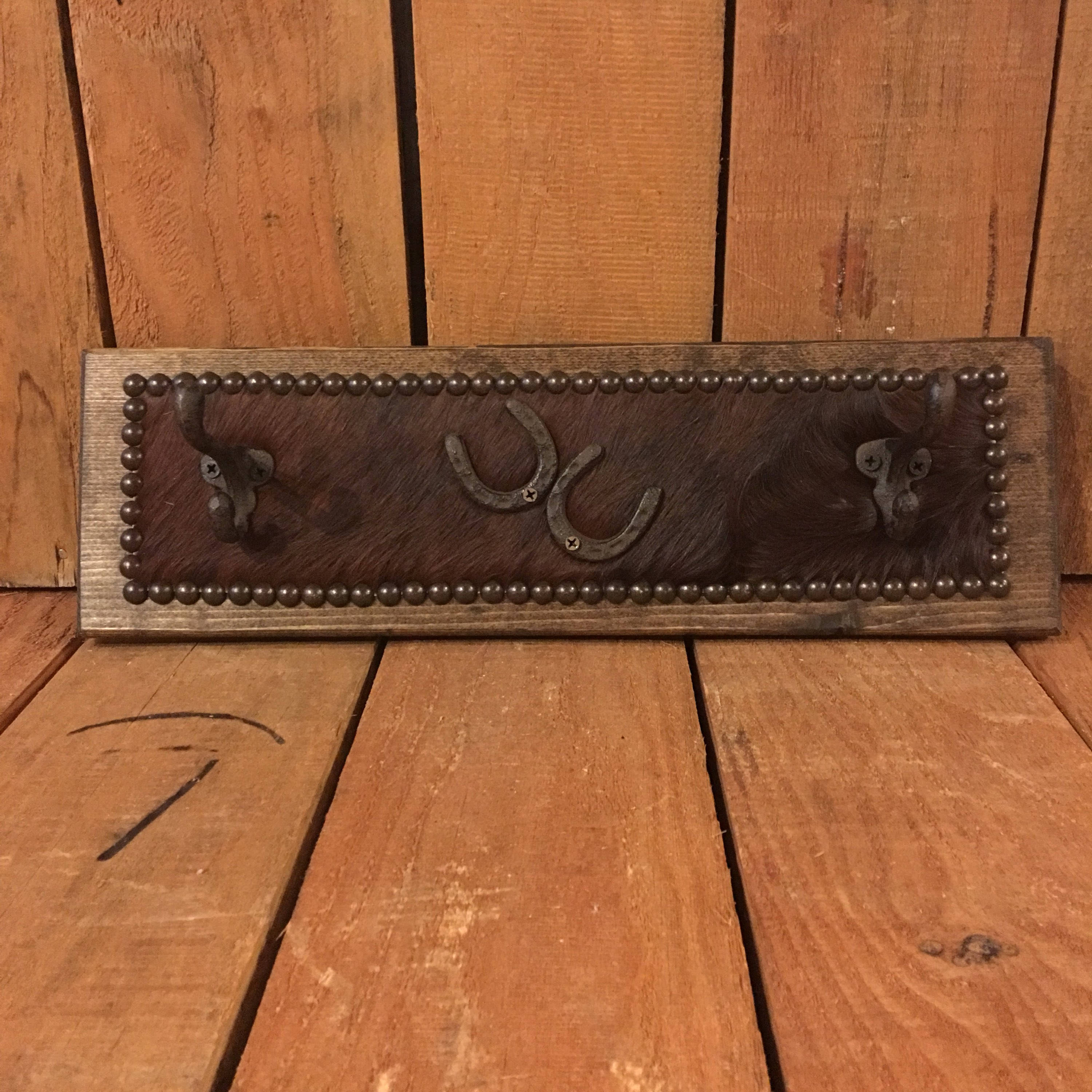 18 Western Coat Rack / Western Hat Rack/ Tack Rack / Etsy